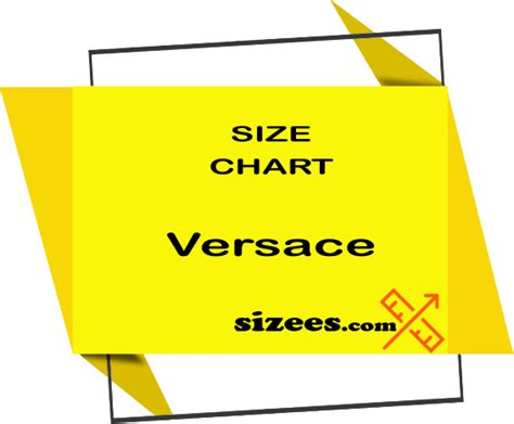 versace l größe|Versace dress size chart.